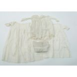 A collection of sixteen various 19th and early 20th century cotton babies gowns (a lot)