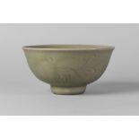 A Chinese Longquan celadon bowl, Ming dynasty,