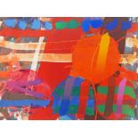 Albert Irvin RA OBE, British 1922-2015- ''Copperas''; screenprint in colours, signed, titled,