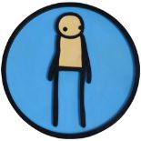 Stik, British b.1979- ''Heritage Blue Plaque'' 2011, publ. by Squarity for the Stik: Council