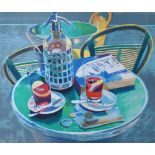 Glynn Boyd Harte, British, 1948-2003- ''Campari and Soda''; lithograph printed in colours, signed