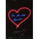 Tracey Emin CBE RA, British b.1963- ''The Kiss Was Beautiful'', 2016; offset lithograph, signed in