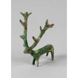 A bronze model of a stag, Luristan, Iran, early 1st Millenium B.C.