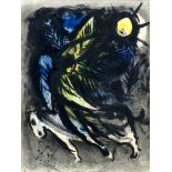 Marc Chagall, Russian 1887-1985 "The Angel" 1960; lithograph in colours, from the unsigned,