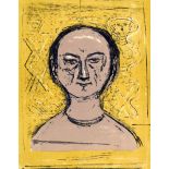 Massimo Campigli Italian 1895-1971- "Danzatrice" 1965; lithograph printed in colours, signed,