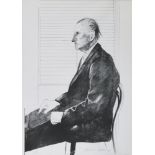 David Hockney OM CH RA, British, b.1937- "Portrait of Felix Mann", [S.A.C.