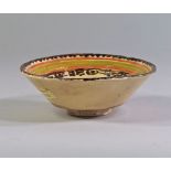 A small Islamic bowl, in the 17th century style, 20th century,