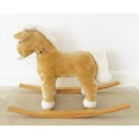 A Steiff Horsey rocking horse,