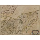 Joan Blaeu, Dutch 1596-1673- "Moravia Scotiae provincia,