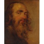 Attributed to Sir William Beechey RA, British 1753-1839- Study of a rabbi; oil on canvas,