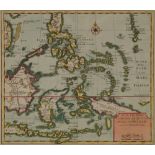 Isaak Tirion, Dutch 1705-1765- "Isole Filippine Ladrones e Moluccos,