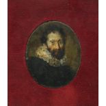 Manner of Rembrandt van Rijn, 18th/19th century- Portrait of a man,