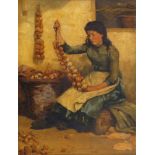 Percy Robert Craft RCA, British 1856-1934- "For the Market"; oil on panel, signed,