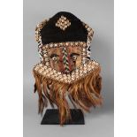 A Kuba tribal mask, Moshambwooy, Democratic Republic of Congo,