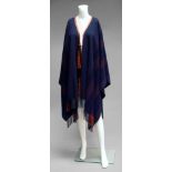 A Hermes wool and cashmere blanket style wrap,