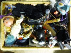 A quantity of Pelham puppets