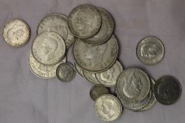 Nineteen silver coins (E/F)