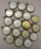 A quantity of pocket watches