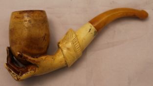 A Meerschaum pipe