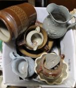 A quantity of Doulton and other stoneware