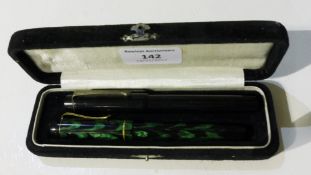 Two fountain pens,