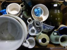 A quantity of miscellaneous china and glass