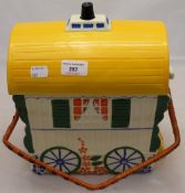 A gypsy wagon barrel
