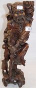 A Chinese wooden figure