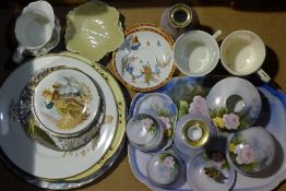 A quantity of decorative ceramics,