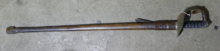 A George VI service sword