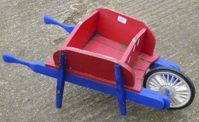 A child's wheelbarrow