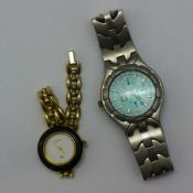 Two wristwatches