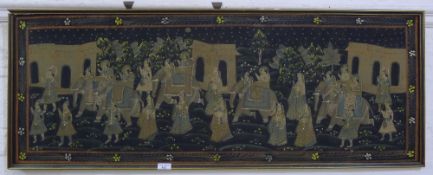 An Indian painted panel