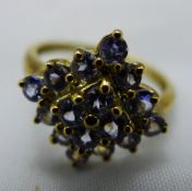A 9 ct gold ring