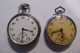 Two pocket watches