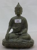 A bronze model of Buddha