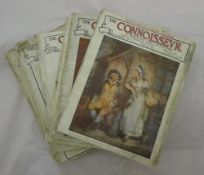 A quantity of The Connoisseur collectors magazines