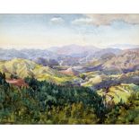 F C W FOSBERY (20th century) British Mountainous Landscape Watercolour Signed and dated 1915,