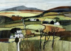 *AR MOIRA HUNTLEY (born 1932) British Cumbrian Landscape Watercolour and gouache Signed 78 x 57 cm,