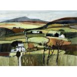 *AR MOIRA HUNTLEY (born 1932) British Cumbrian Landscape Watercolour and gouache Signed 78 x 57 cm,