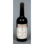 Harveys Oloroso Supremo Sherry, bottled 1950 With wax seal, single bottle.