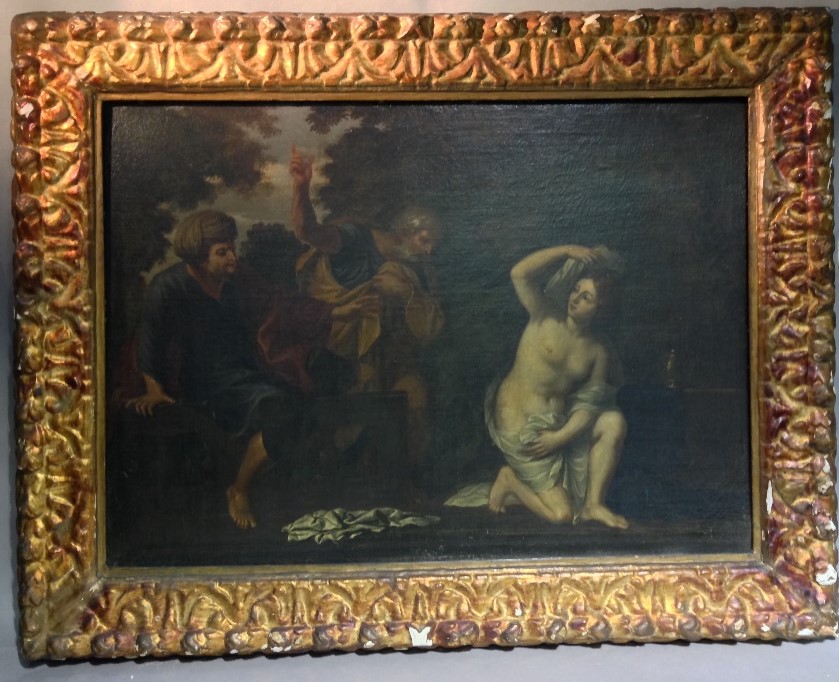 ITALIAN SCHOOL (18th century) Biblical Scene Oil on canvas 90 x 64 cm, - Image 2 of 15