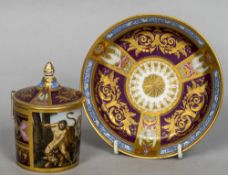 A Vienna porcelain cabinet cup,