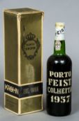 Porto Feist Colheita, 1957, bottled 1978, in Porto Krohn box Single bottle.