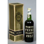 Porto Feist Colheita, 1957, bottled 1978, in Porto Krohn box Single bottle.