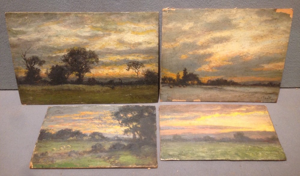 JOSEPH DIXON CLARK (1849-1944) British A quantity of landscape studies, - Image 4 of 4