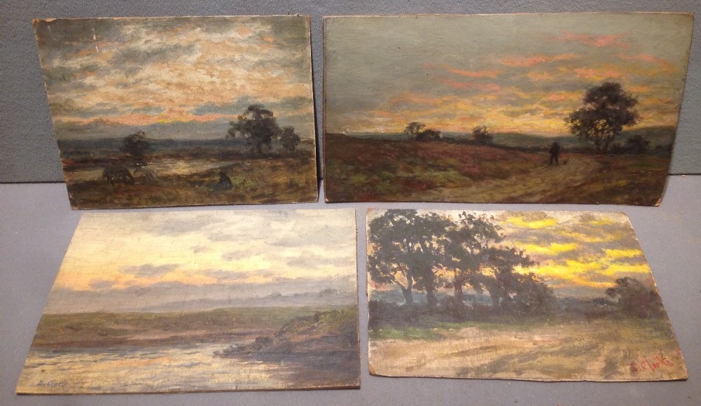 JOSEPH DIXON CLARK (1849-1944) British A quantity of landscape studies, - Image 3 of 4