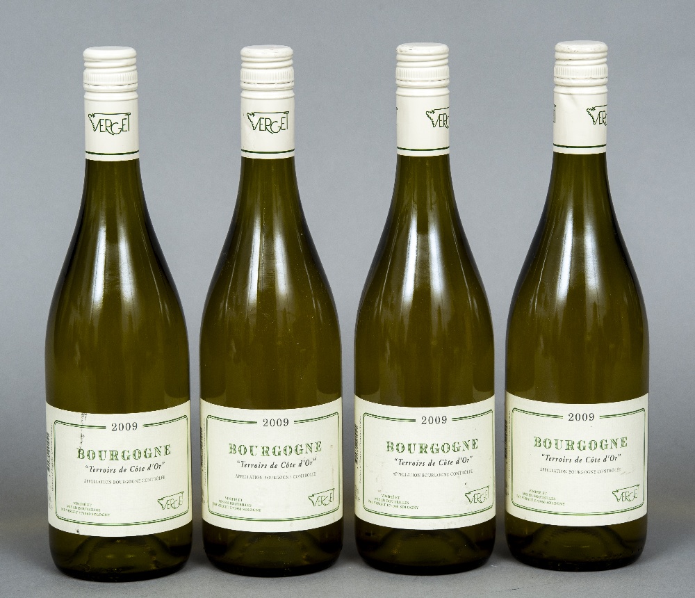 Verget Bourgogne Terroirs de Cote D'Or, 2009 Four bottles.