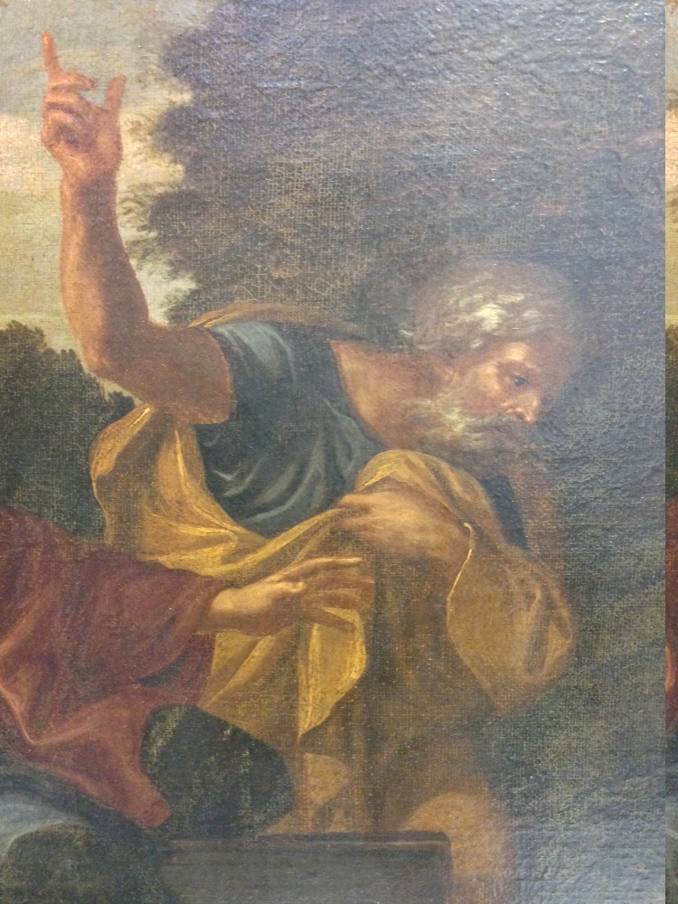 ITALIAN SCHOOL (18th century) Biblical Scene Oil on canvas 90 x 64 cm, - Image 4 of 15