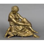 JEAN-JACQUES PRADIER (1790-1852) French Sappho Gilt bronze Signed and with Susse Freres foundry